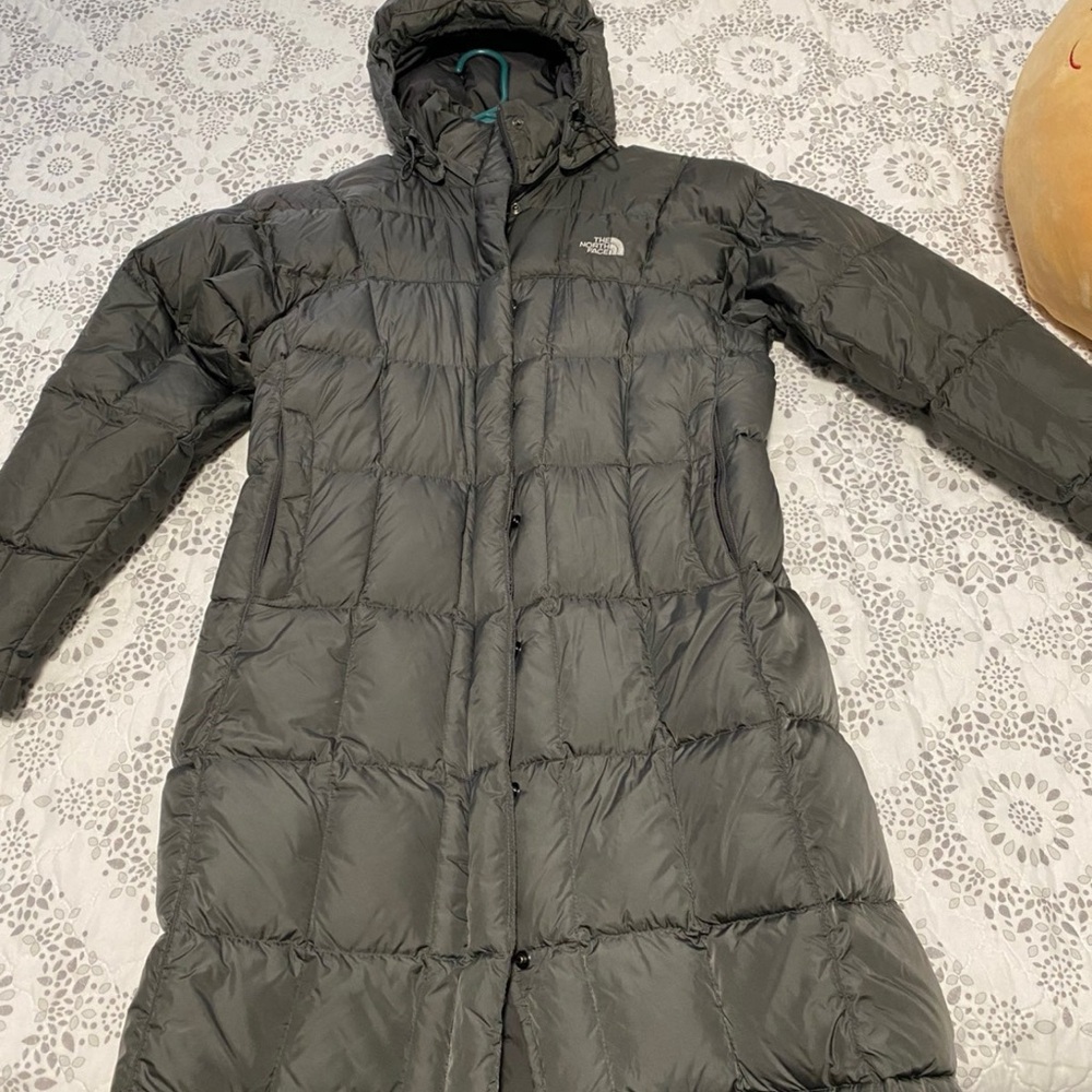 The North Face Gray Puffer Jacket